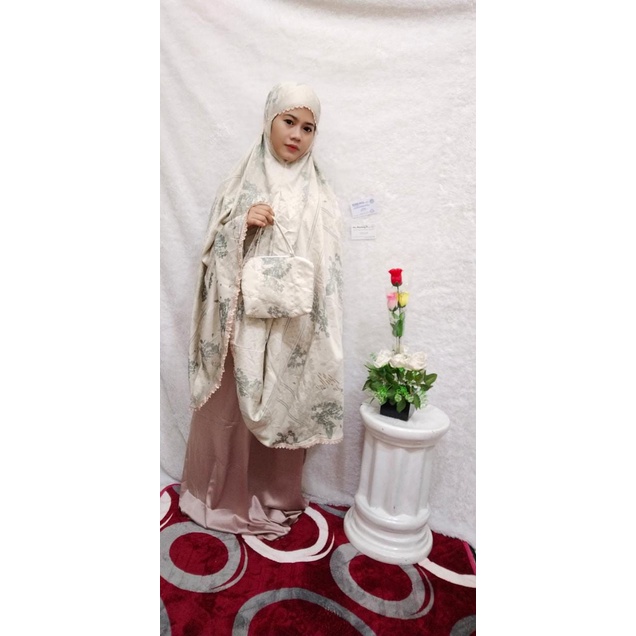 MUKENA ARMANI RENDA MOTIF TERBARU