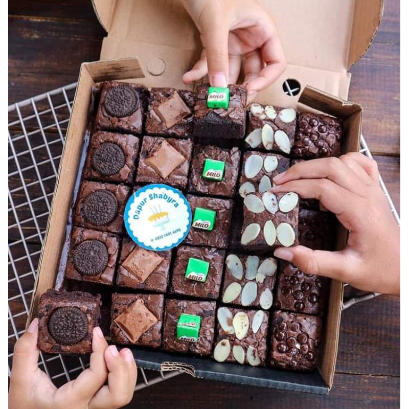 

Fudgy Brownies/Brownies Panggang