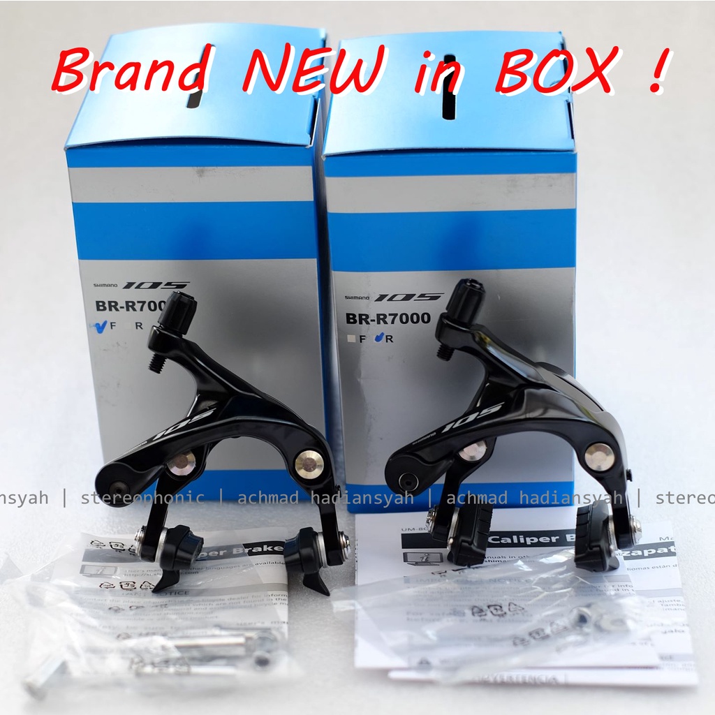 BNIB DEPAN dan BELAKANG.. Kaliper UBrake SHIMANO 105 R7000 UBrake Kaliper SHIMANO R7000 U Brake 105 