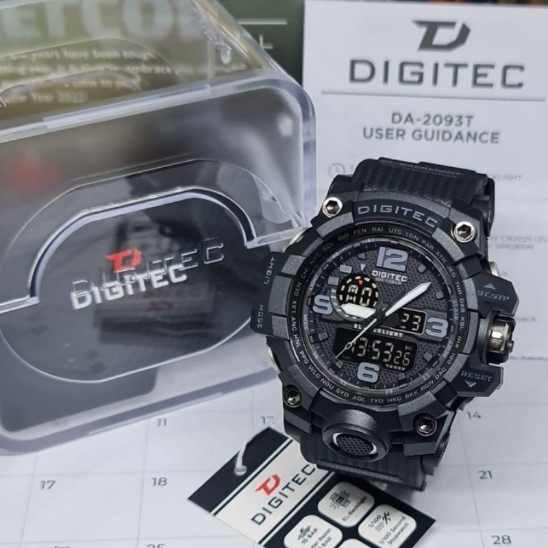 Strap tali jam tangan Digitec DG 2093T DG 2093