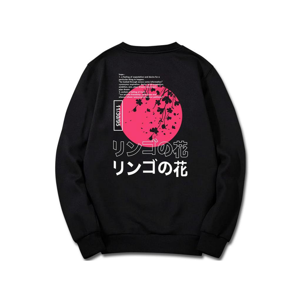 BEST SELLER!! Crewneck Sweatshirt Sakura Jepang natsu co. termurah bisa untuk pria/wanita hoodie