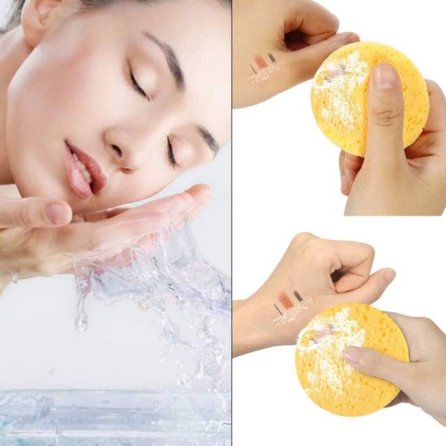Busa facial make up spons sponge kentang 12 stick