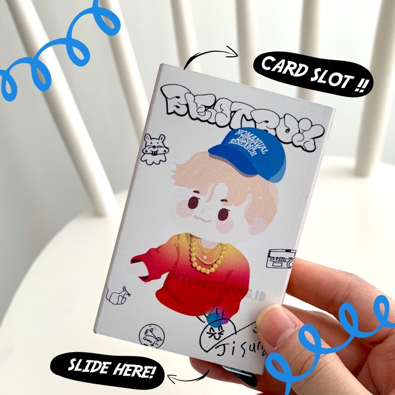 Dompet Kartu Aluminium NCT / Card Wallet NCT / Card Holder NCT Jisung Beatbox