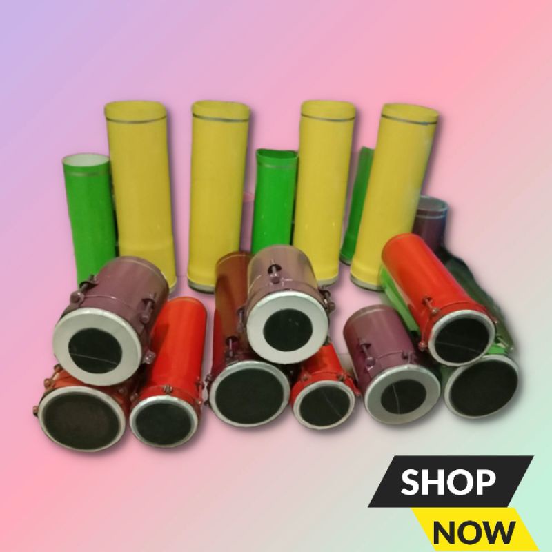 KENDANG PARALON FULL MIKA (ANTI PECAH DAN TAHAN LAMA)kendang paralon pengamen/kendang koplo