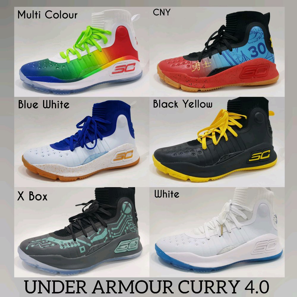 Under Armour Original Sepatu Olahraga Basket Under Armour Curry BNIB