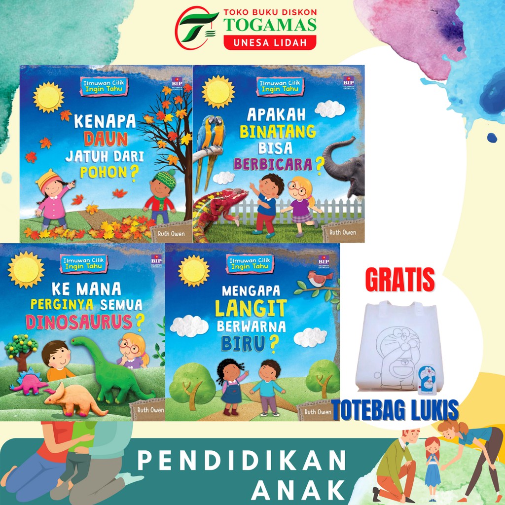 BUKU ANAK PENDIDIKAN KARAKTER- SERI ILMUWAN CILIK INGIN TAHU