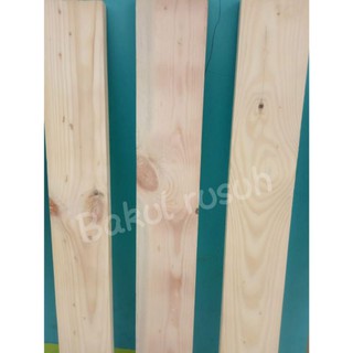 Kayu papan Jati Belanda Mulus Eks Palet Papan Jati Landa 7x90  cm