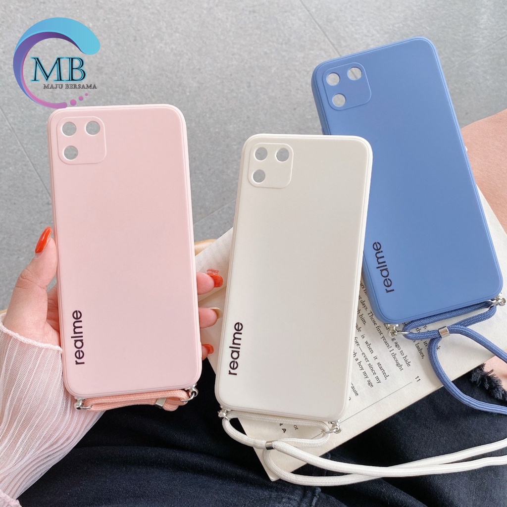 SOFTCASE SLINGCASE ORIGINAL SILIKON PELINDUNG KAMERA REALME C1 C2 5I 5S 5 PRO NARZO 6 MB2193