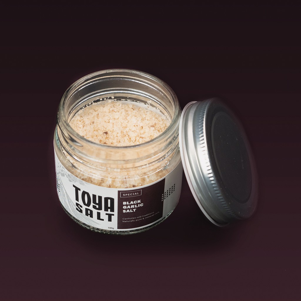 Special Black Garlic Sea Salt - Toya Salt / Garam Laut / Garam Bali / Black Garlic / Best Seller-3