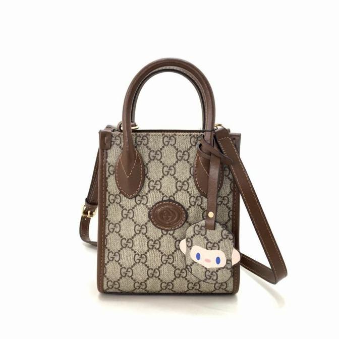 Gucci Mini Tote Bag With Interlocking 8N674Wu2Pt
