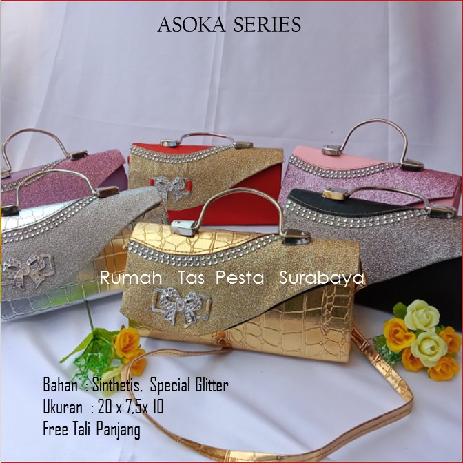 Tas Elegan ,Tas Slempang,Tas Etnik,ASOKA PINK