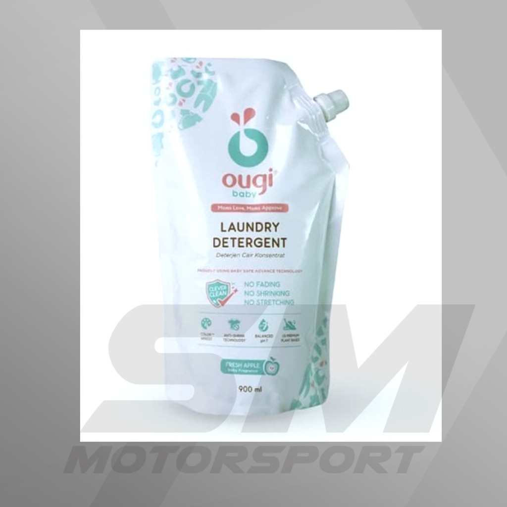 Ougi Baby Laundry Detergent 900ml Pouch Dengan Funnel