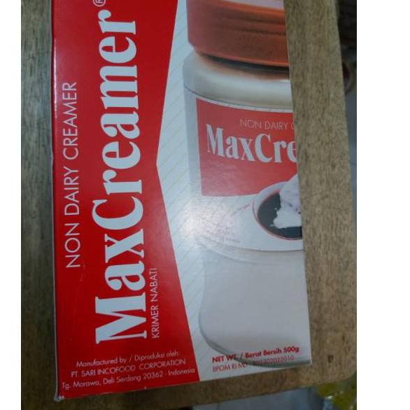 

WQB Max Creamer Reffill 500gr BGK Stock Banyak