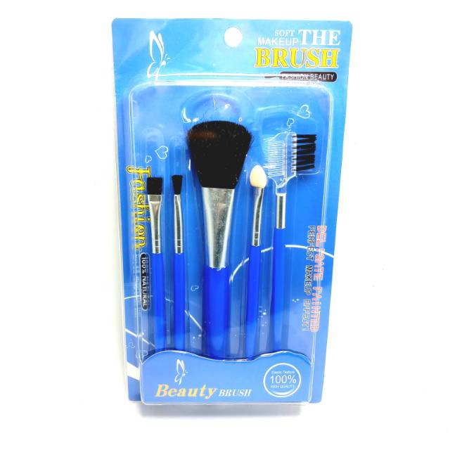 MAKEUP BRUSH BEAUTY FASHION 5in1