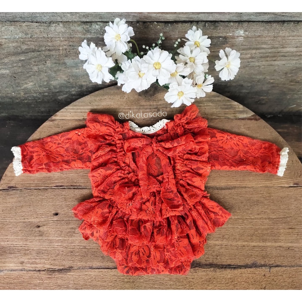 Dress Newborn pumpkin dress, newborn romper, newborn fotografi, newborn props, newborn girl, baby dr