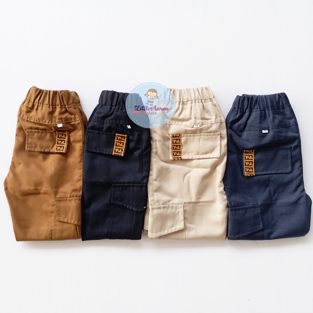 LittleAaron CELANA PANJANG CARGO A celana pants anak laki premium