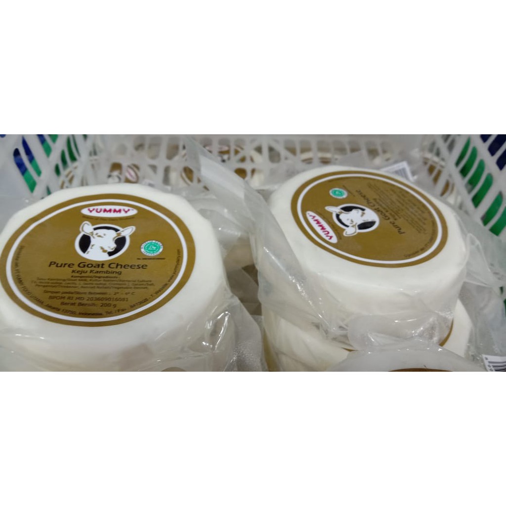 

Yummy Pure Goat Cheese White 200 gram