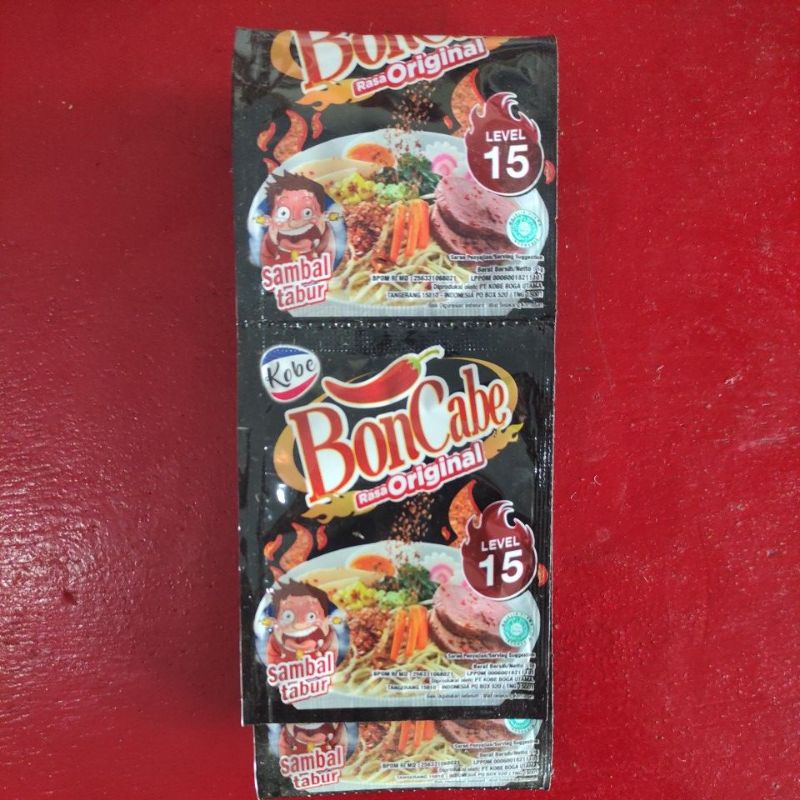 

boncabe level 15 sambal tabur