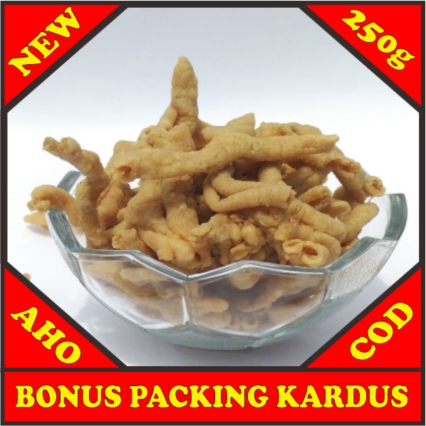 

Keripik Usus Original 250gr - Aho Snack