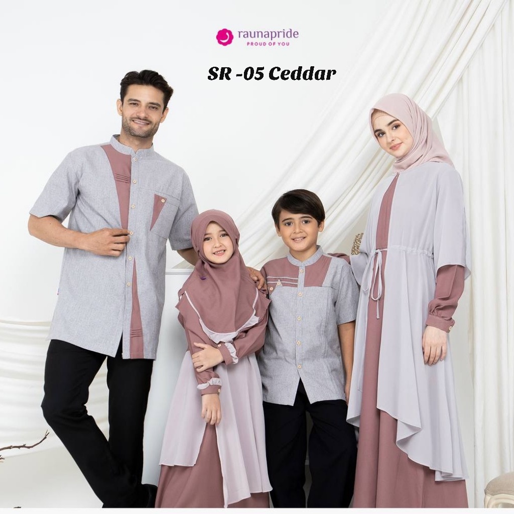 Rauna Sarimbit Keluarga / SR - 05 Cedar / Fashion  Muslim