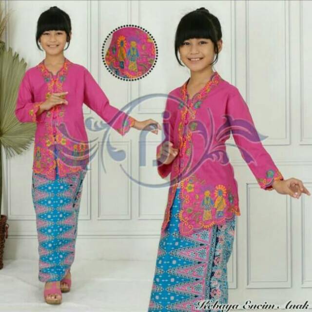 SETELAN KEBAYA ANAK ONDEL ONDEL