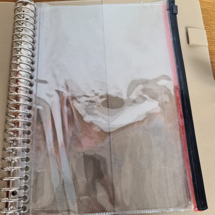 

ORGANIZER-DOCUMENT- ZIPPER ZIP LOCK BINDER MULTIHOLES POCKET - B5 -DOCUMENT-ORGANIZER.