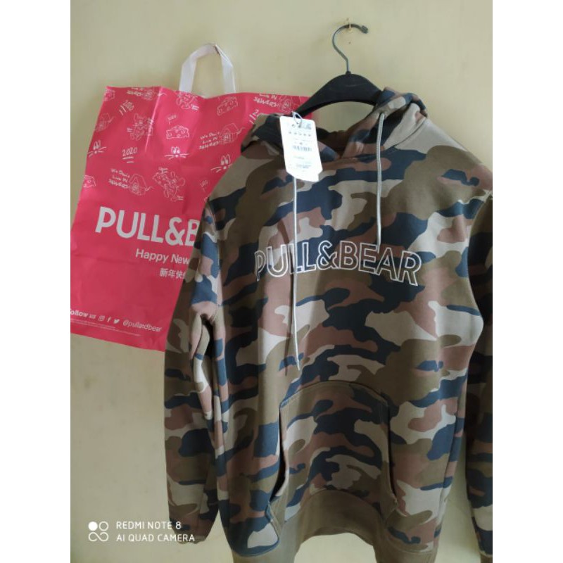 hoodie pnb camo size M