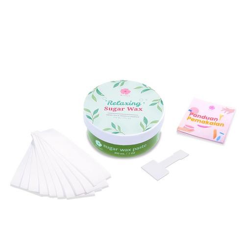 MIRAEL Relaxing Green Tea Sugar Wax Kit