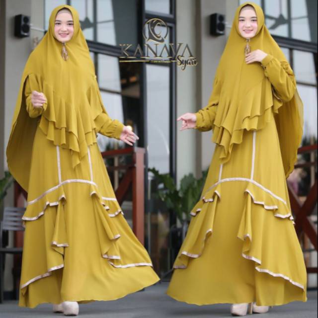 GAMIS SET SYAR'I - NAYARA SYAR'I ORIGINAL KANAYA