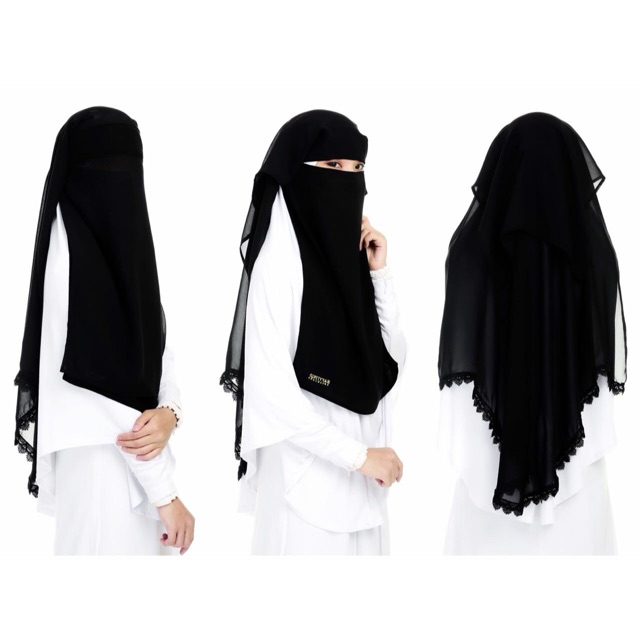 Niqab Elyah, Qibtiyyah Exclusive Original Malaysia