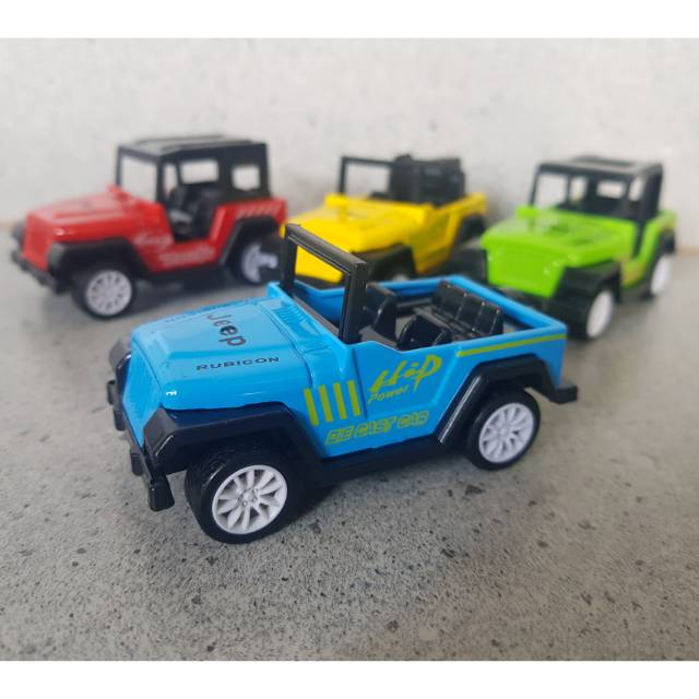 Diecast Mobil Jeep Rubicon - Mainan Mobil Jeep