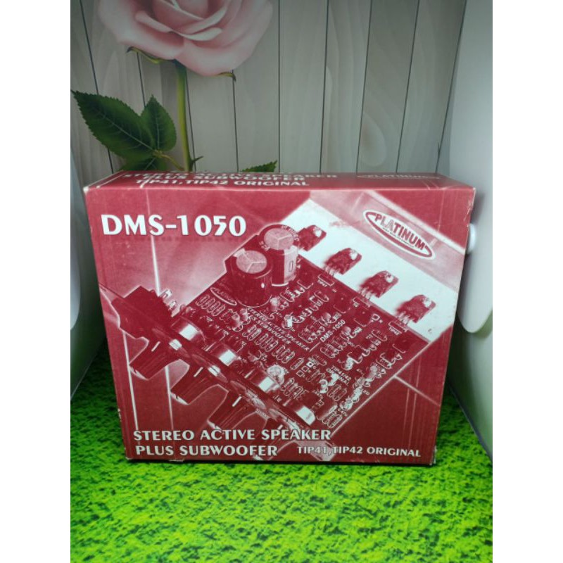 KIT POWER AMPLIFIER SPEAKER AKTIF DMS-1050 PLUS SUBWOOFER