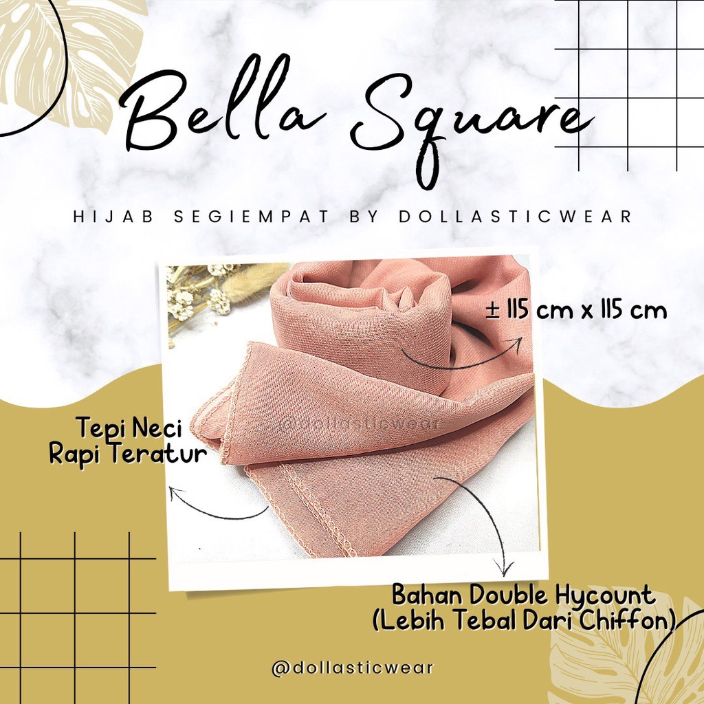 Bella Square / Laudya Square DAILY HIJAB BY DOLLASTICWEAR