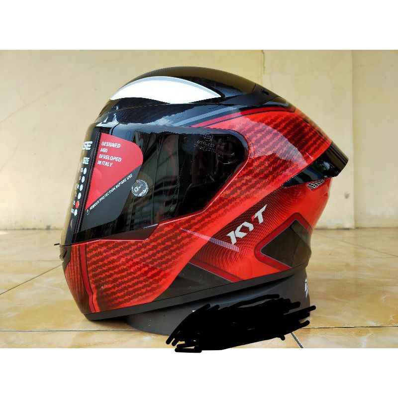 Helm KYT TT CROUSH MARVEL DEAD POL LIMITED EDITION
