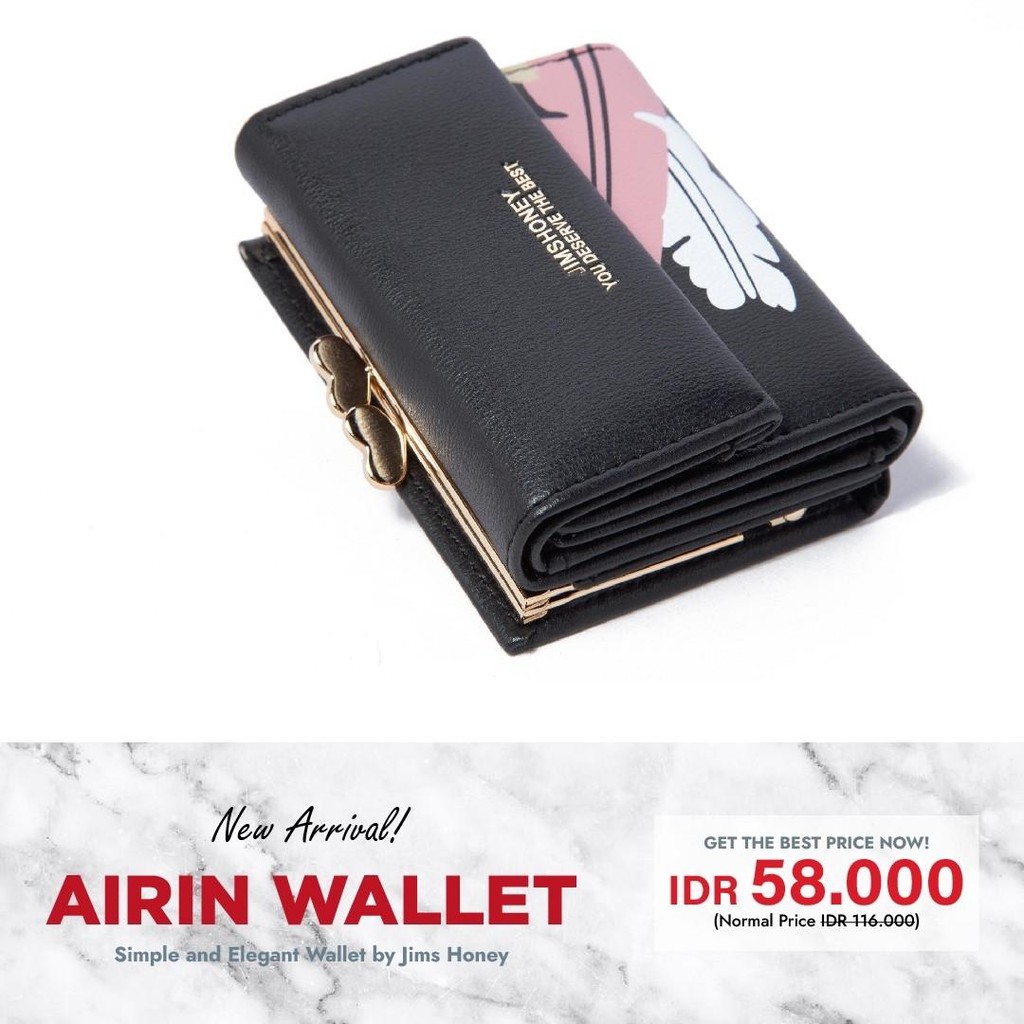 JIMS HONEY DOMPET LIPAT WANITA AIRIN WALLET