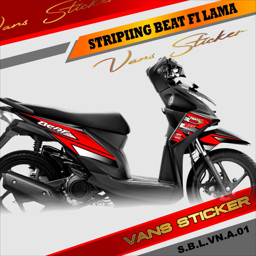 Jual Striping Beat FI Old Lama 2012