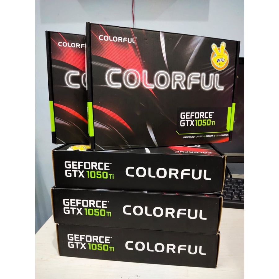 VGA NVIDIA GTX 1050 TI 4GB DDR 5 COLORFULL