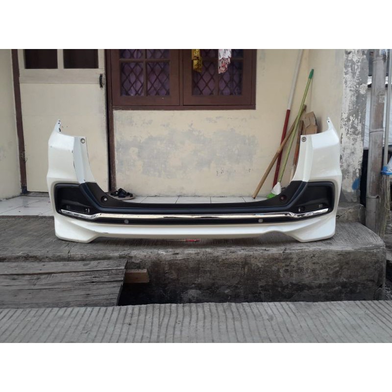 bumper Belakang Mobilio RS plus List crom