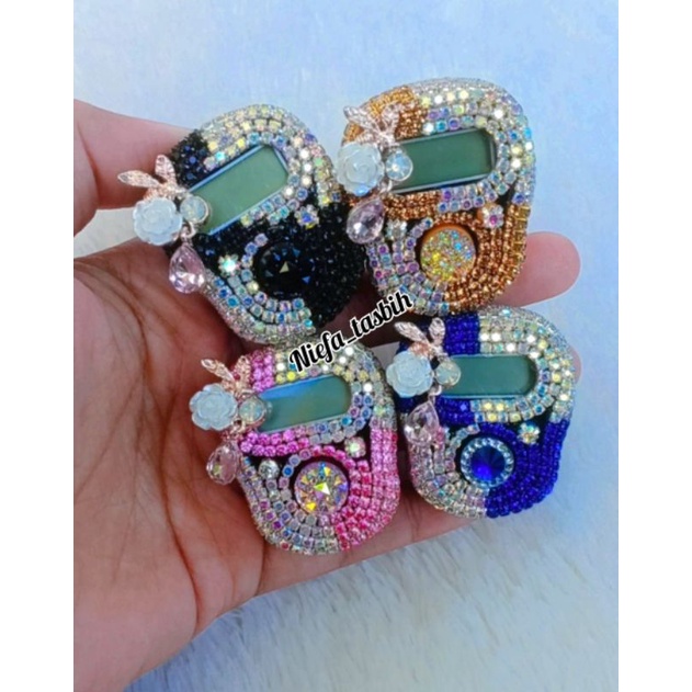 TASBIH DIGITAL LED DAN LED ALARM SWAROVSKI PREMIUM TASBIH DIGITAL MEWAH