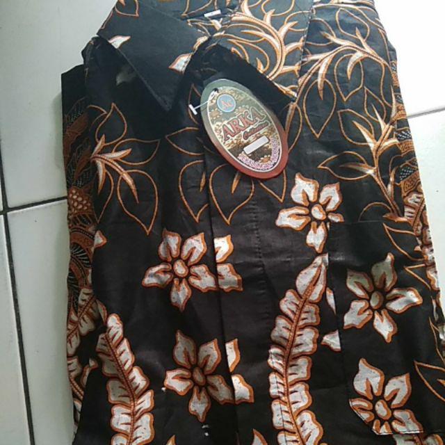 New Arrival Distro Batik Pria Bordir Sogan Hrb026 Batikaf Notoarto Batik Ipnu-ippnu Hem Pria Bel
