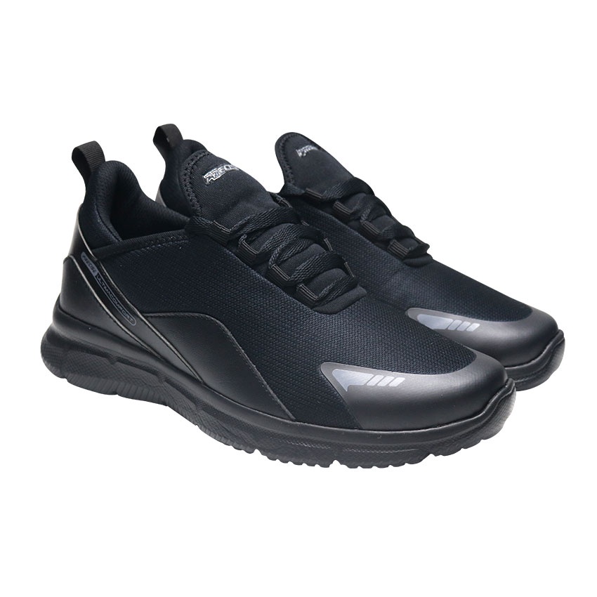 Precise Hanako M Sepatu Sneakers Sport Pria Hitam Size 42 - 44 - All Black