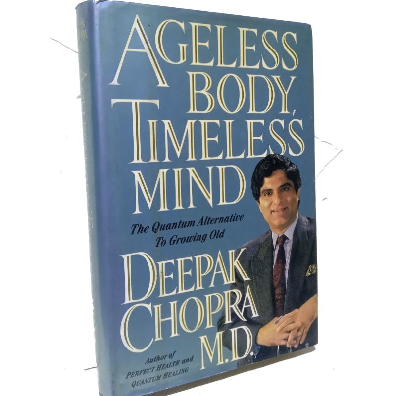 

buku ageless body timeless mind original Hardcover Deepak chopra