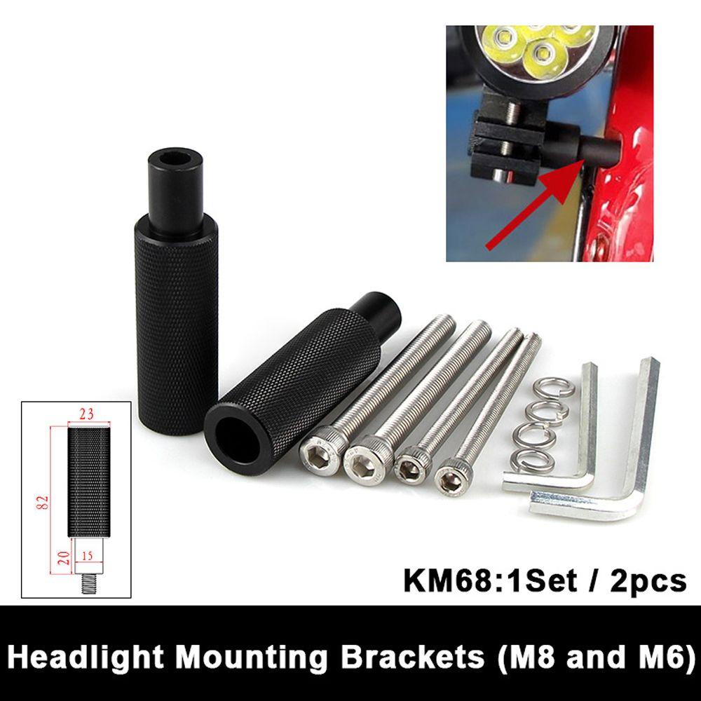 Agustinina Fog Light Bracket Tail Light Motor Driving Light Holder Mounting Penjepit Holder LED Headlight Sepeda Mount Klem Braket Lampu Motor