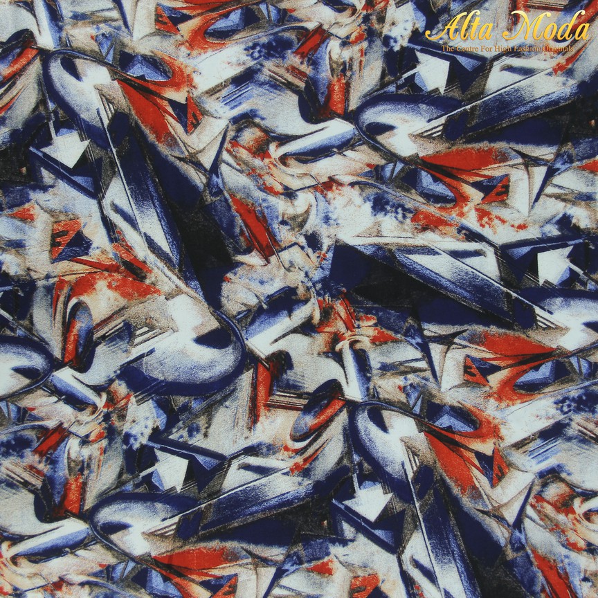 

Alta Moda Viscose Biru Motif Abstrak (1M)