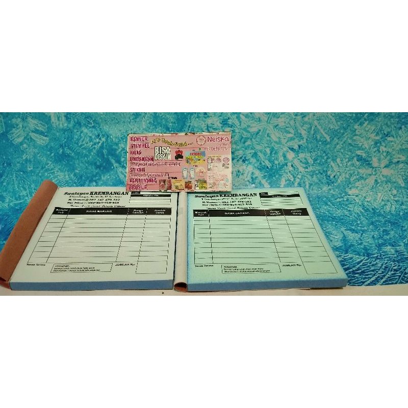 

Nota custom, INVOICE, Kwitansi 2rangkap 1warna