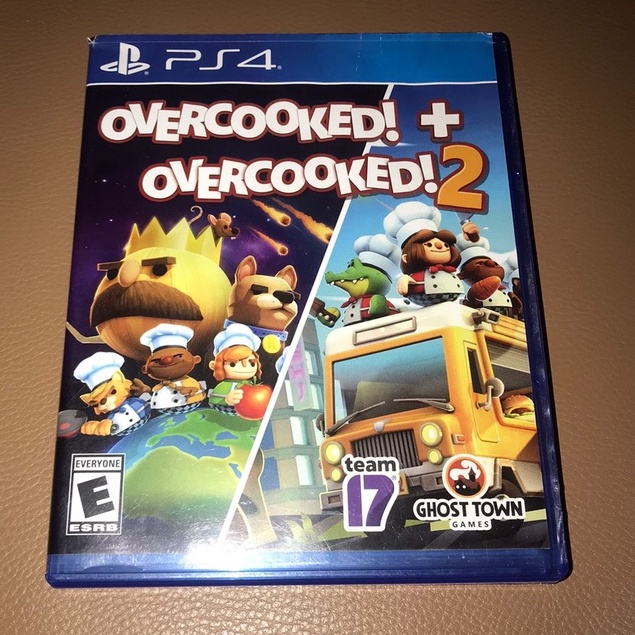 [PS4] Overcooked + Overcooked 2 (Reg All) Overcooked 1 BD Kaset PS 4 CD Games Playstation PS5 5 Reg 