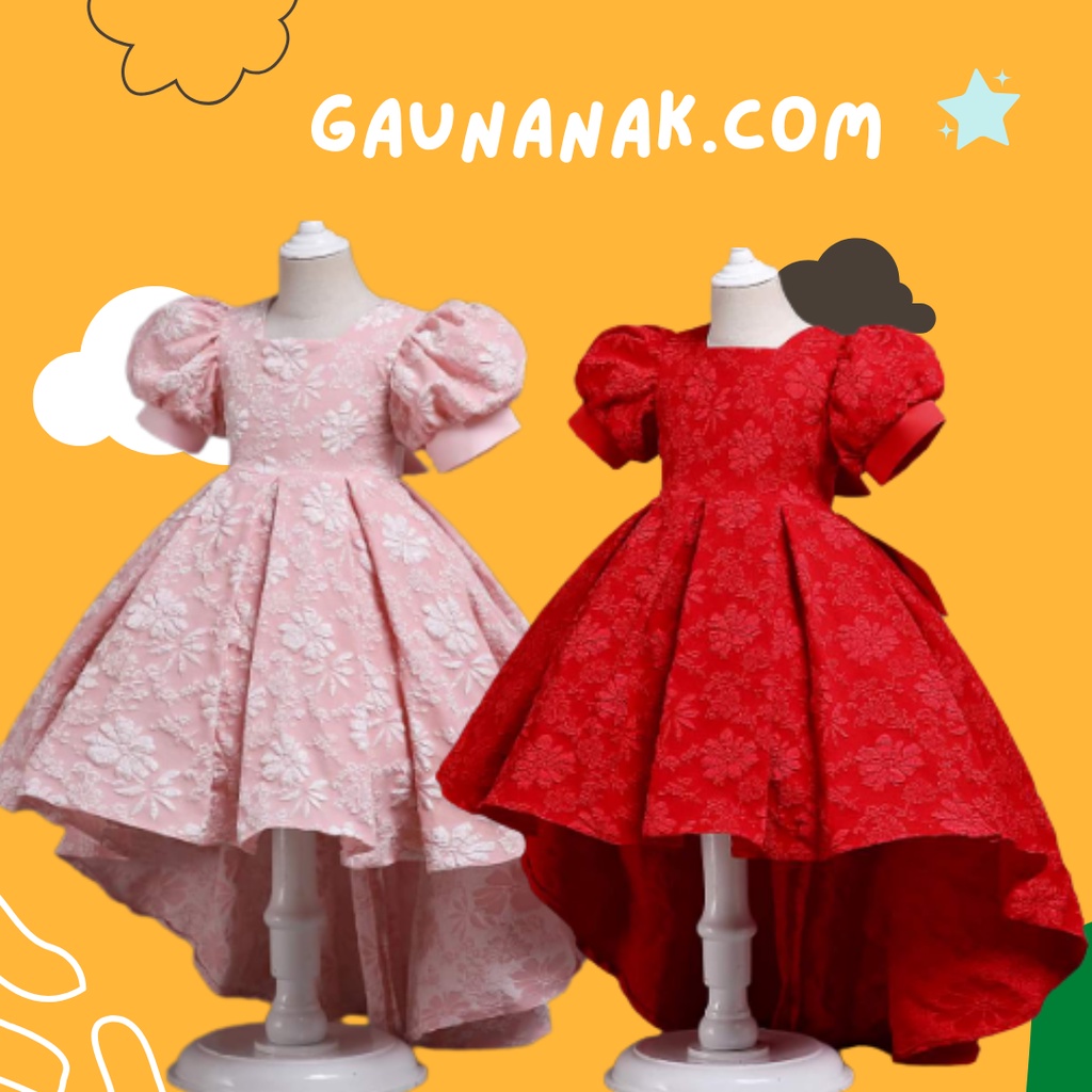 Gaun anak - Gaun pesta anak atau pesta pernikahan umur 2-12 tahun
