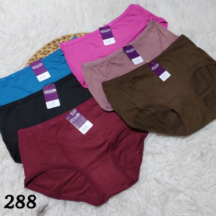 VAYA ART 288 MIX WARNA Celana Dalam Wanita Super Soft