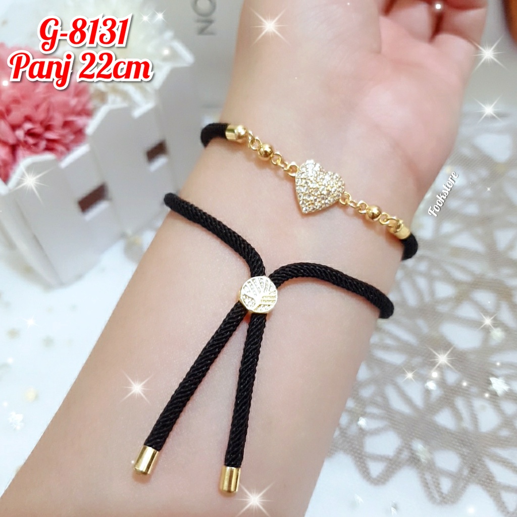 GELANG RANTAI WANITA PERMATA KUALITAS IMPORT