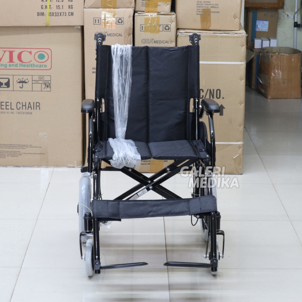 Kursi Roda Travel / Alumunium Travel Wheelchair GEA FS868L / FS 868 L / FS-868L (KHUSUS GOJEK)